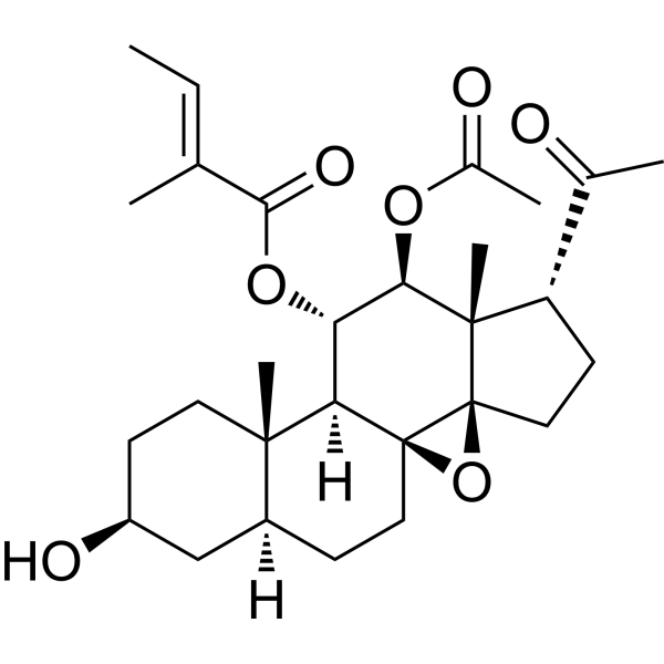11α-O-Tigloyl-12β-O-acetyltenacigenin B 154022-51-2